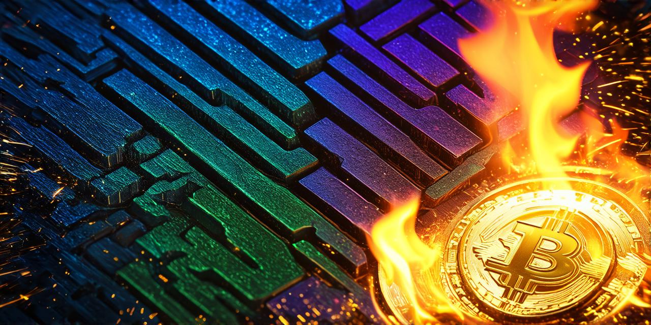 What is the meaning of "burning" in cryptocurrency?