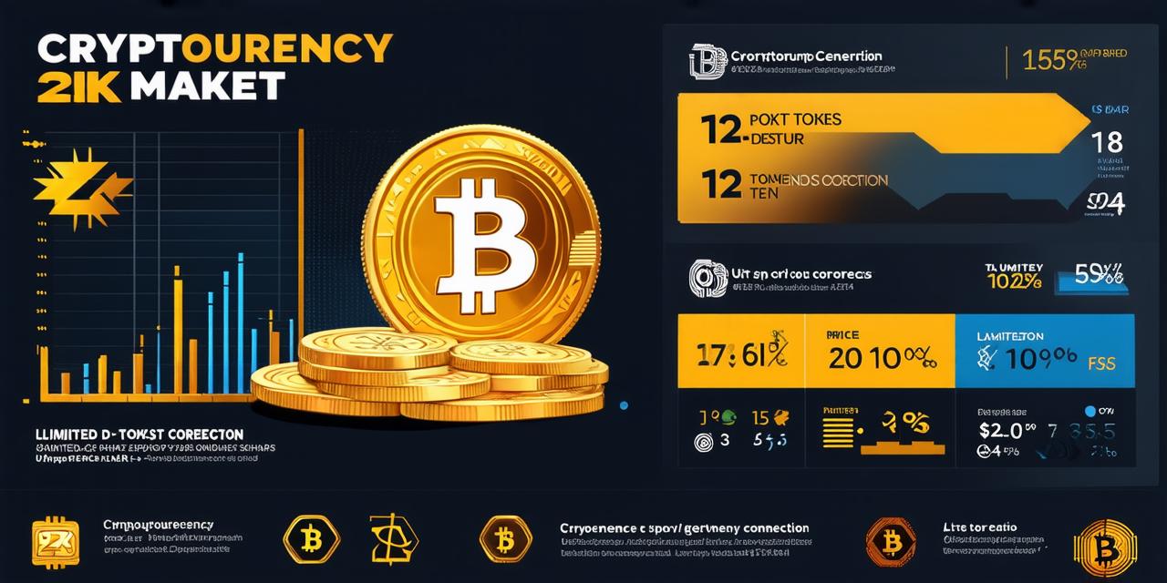 What does a cryptocurrency market correction mean?