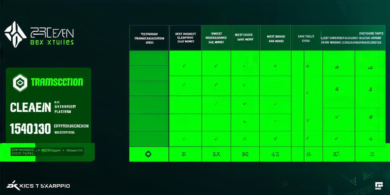 Which cryptocurrency platform offers the lowest transaction fees?