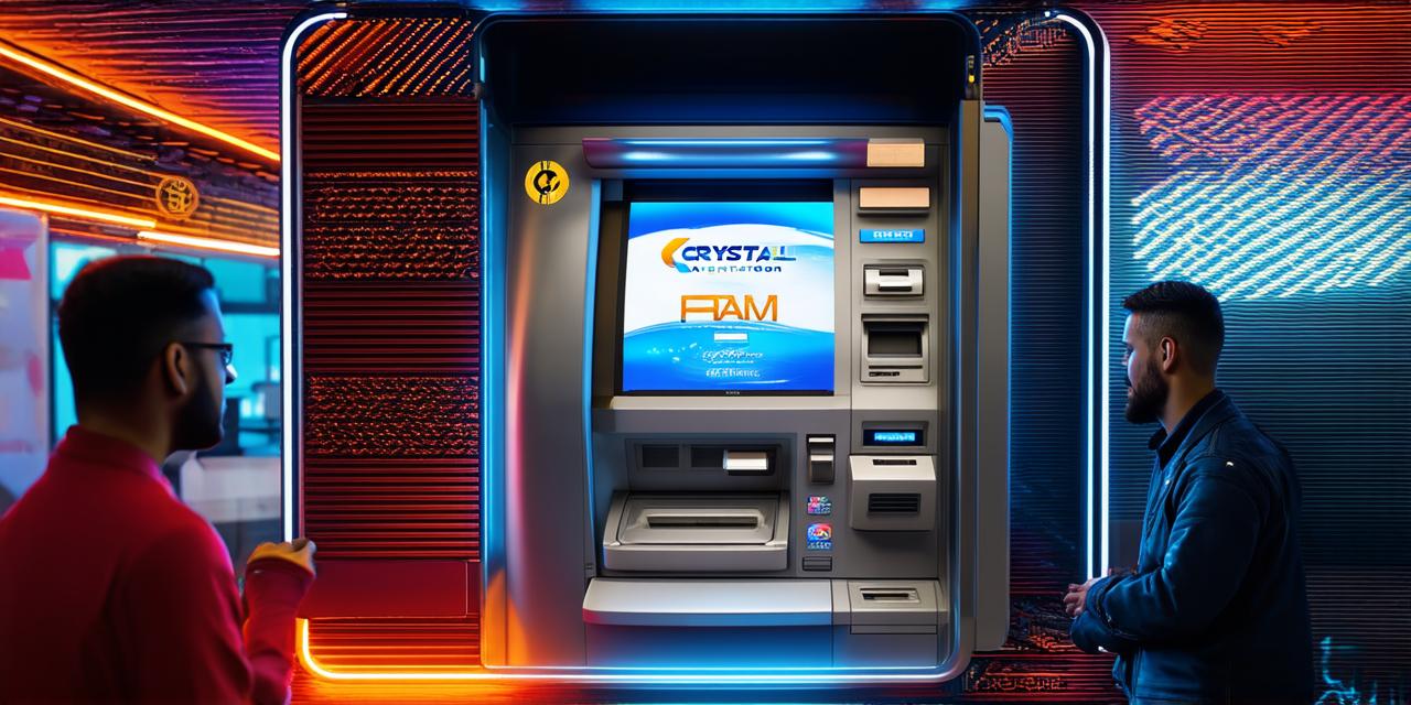 How does a cryptocurrency ATM operate?