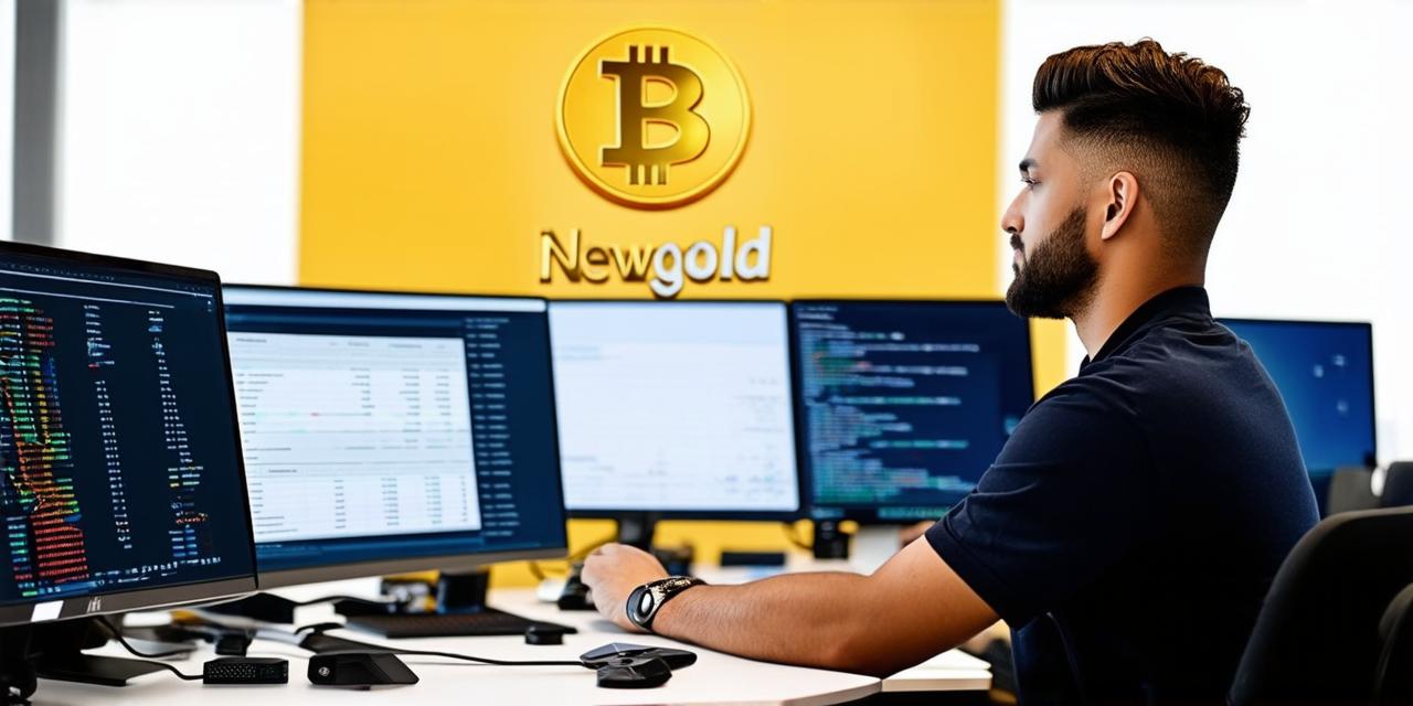 Current price of NewGold cryptocurrency