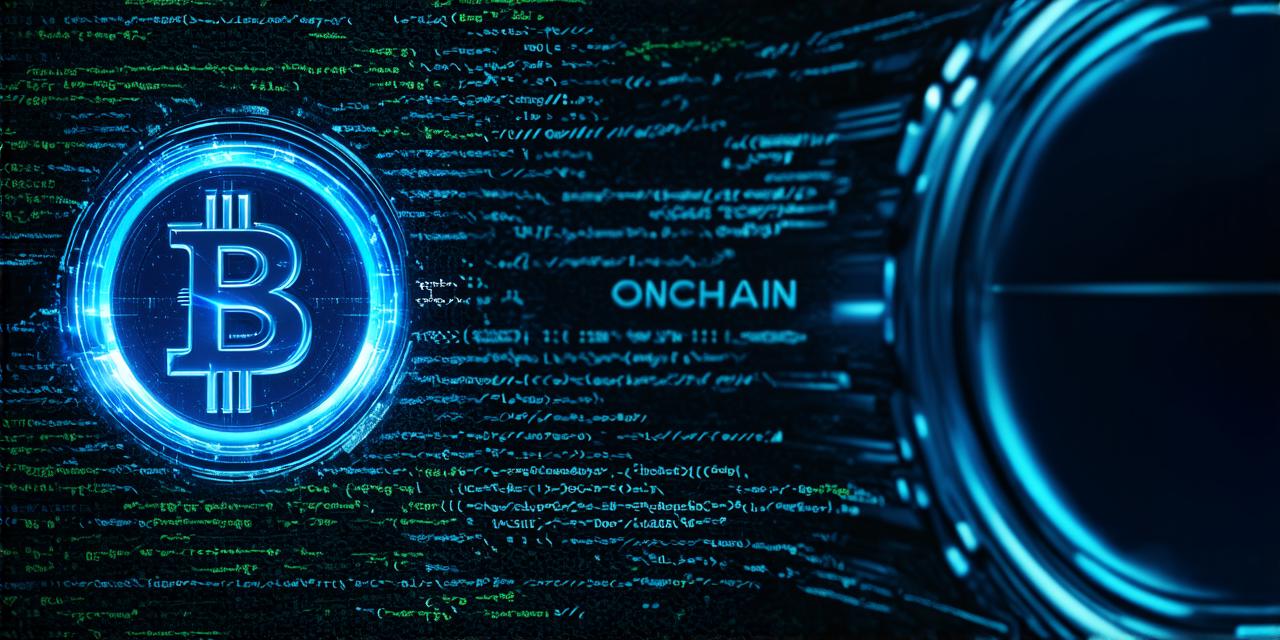 What does "onchain" mean in cryptocurrency?